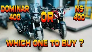 Pulsar NS400Z vs Dominar 400 🔥 Best Bajaj 400cc Bike? Full Review