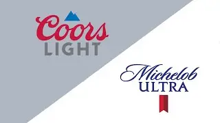 COORS LIGHT vs MICHELOB ULTRA: Drinking Beer From A Straw