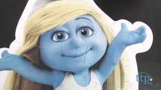Pal Size Floor Puzzle Smurfette from Pressman Toy