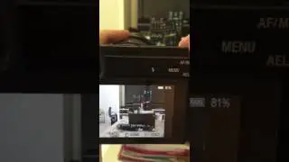 Commlite adapter on Sony A6300 w EF-S 18-135 Autofocus test