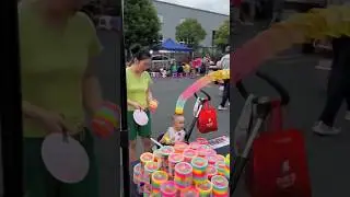 POV: thinking I'm good with a slinky.  Until... #shorts #china #slinky