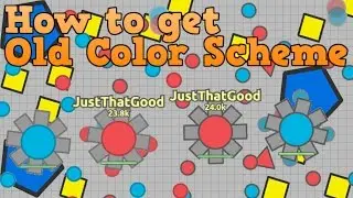 How to Get old Diep.io Colour scheme | New vs old Comparison | Diep.io