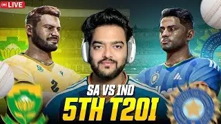 LIVE🔴:- IND vs SA 5th T20i | Cricket 26 livestream Done Now Hitman 2