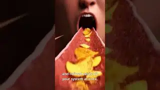 Ешь чипсы LAYS &mdash; посмотри, что происходит внутри твоего тела 😳 #3danimation #health
