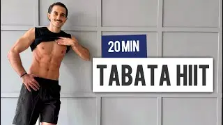 20 MIN TABATA HIIT WORKOUT | Burn 400 Calories |  Full Body Workout for Man & Women
