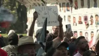 Mexicans Take To Streets Over Security Concerns Corruption