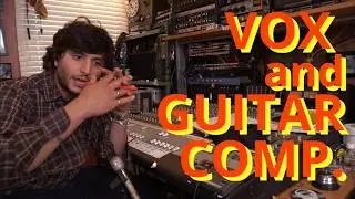 Guitar and Vocal Compression - Real Time Mixing