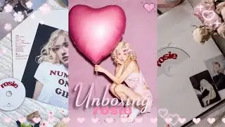 🎀 UNBOX the rosie album 💿 | cd, photocards, poster, postcards and more!
