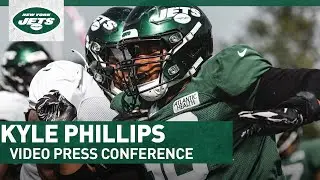 Kyle Phillips Video Press Conference (8/26) | New York Jets | NFL