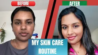 My Daily Skin Care Routine For a Healthy and Glowing Skin| Beginner Level#skincare #skincareroutine