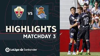Resumen de Elche CF vs Real Sociedad (0-1)