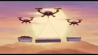 The Garfield Movie 2024   The Train Fight