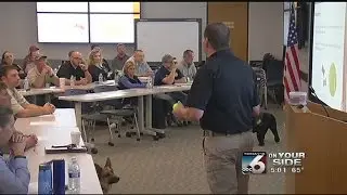 Dog expert trains local law enforcement how to deal with aggressive dogs in the field