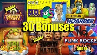 Low Stake Bonus Buy Session, Bangkok Hilton Super, Punk Rocker Super, Desert Temple Super &Much More