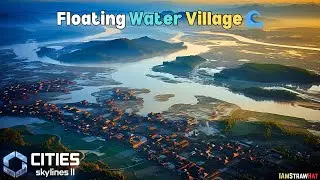 🌊 Cities Skylines 2 | Building a Floating Water Village 🌆 | Unique City Design & Gameplay