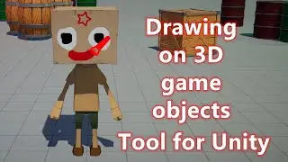 Tool for Unity - Drawing on 3D game objects