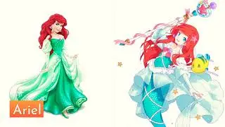 Princess Disney as Magical Girls