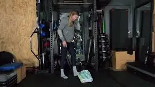 Hamstring Stretch with Heel Below Parallel