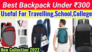 🔥Best Backpacks 2024 | Top 10 Best Backpack Under 300 | Backpack For School And College Students