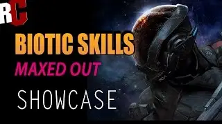 Mass Effect Andromeda - All Biotic Power Skills Showcase (Maxed Out Skills)