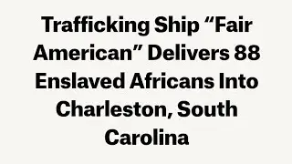 #174 - FOR THY VIOLENCE AGAINST THY BROTHER JACOB: The Slave Trafficking Ship Called 
