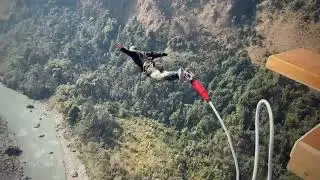 Bungee Jump Kushma: World Second highest Bungee Jump 228 Meters