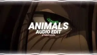 animals - maroon 5 [edit audio]