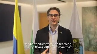 Mr Daniel Quintero, Mayor of Medell&iacute;n