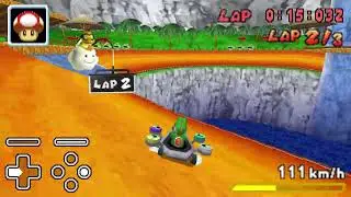 Mario Kart DS - Yoshi Falls 44.603 [TAS]