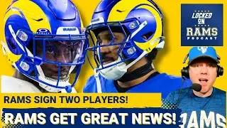 BIG: Rams Get GREAT News, Sign Former Ram Derion Kendrick, and New Tight End, Tutu Atwell Update!