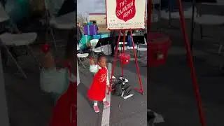 Three-Year Old Bell Ringing
