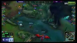 [LOL 2018 LCK Spring Split Week 9 Match 9] Kongdoo vs SK Telecom T1 - Game 3