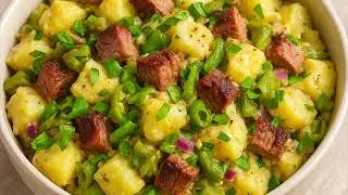 Smoked Brisket & Green Chile Potato Salad: A Bold BBQ Side Dish