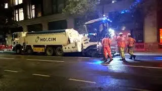 Roadworks on the Oxford Street London