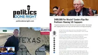 Bill Burch, TX Railroad Commissioner Candidate Returns. Sanders tackled $400,000 per missile.