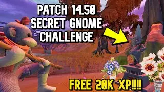 14.50 Fortnite Update New Gnome Challenge GRAVE MISTAKE - Gnome Secret Location