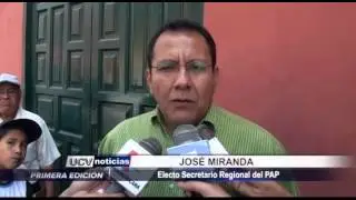 Electo dirigente aprista aparece junto a Wilmer S&aacute;nchez