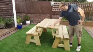 The Picnic Table / Bench combo