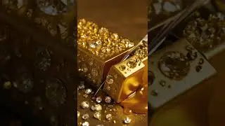 Gold chocolate 🍫 cutting ASMR 🏆💛#asmr #asmrsounds #aiasmr #relaxing #asmrtrend #satisfying