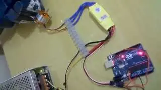 Testando ESC e Motor brushless de Drone com Arduino UNO