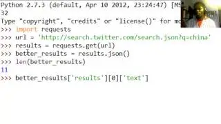 How To Program With Twitter Search API