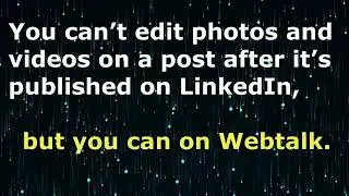 WEBTALK VS FACEBOOK & LINKEDIN... Join the Winner