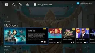 Playstation Vue on New Fire TV Stick with Alexa Remote 2016