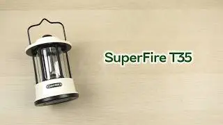 Розпаковка SuperFire T35 220 Lumen
