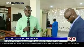 Splinter group of musicians to petition deputy speaker for copyright law enactment