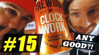 CLOCKWORK Tangerine IPA Review (BREWDOG Advent Calendar 2020 Day #15)