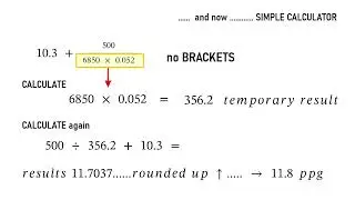 using calculator for IWCF test exam