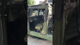 How is he done already?! #hmmwv Fuel Injection Pump change