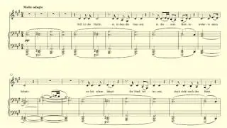 Der Doppelgänger - Schubert - accompaniment in F# minor