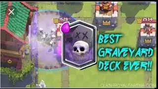 BEST GRAVEYARD DECK 2018 | CLASH ROYALE IN HINDI